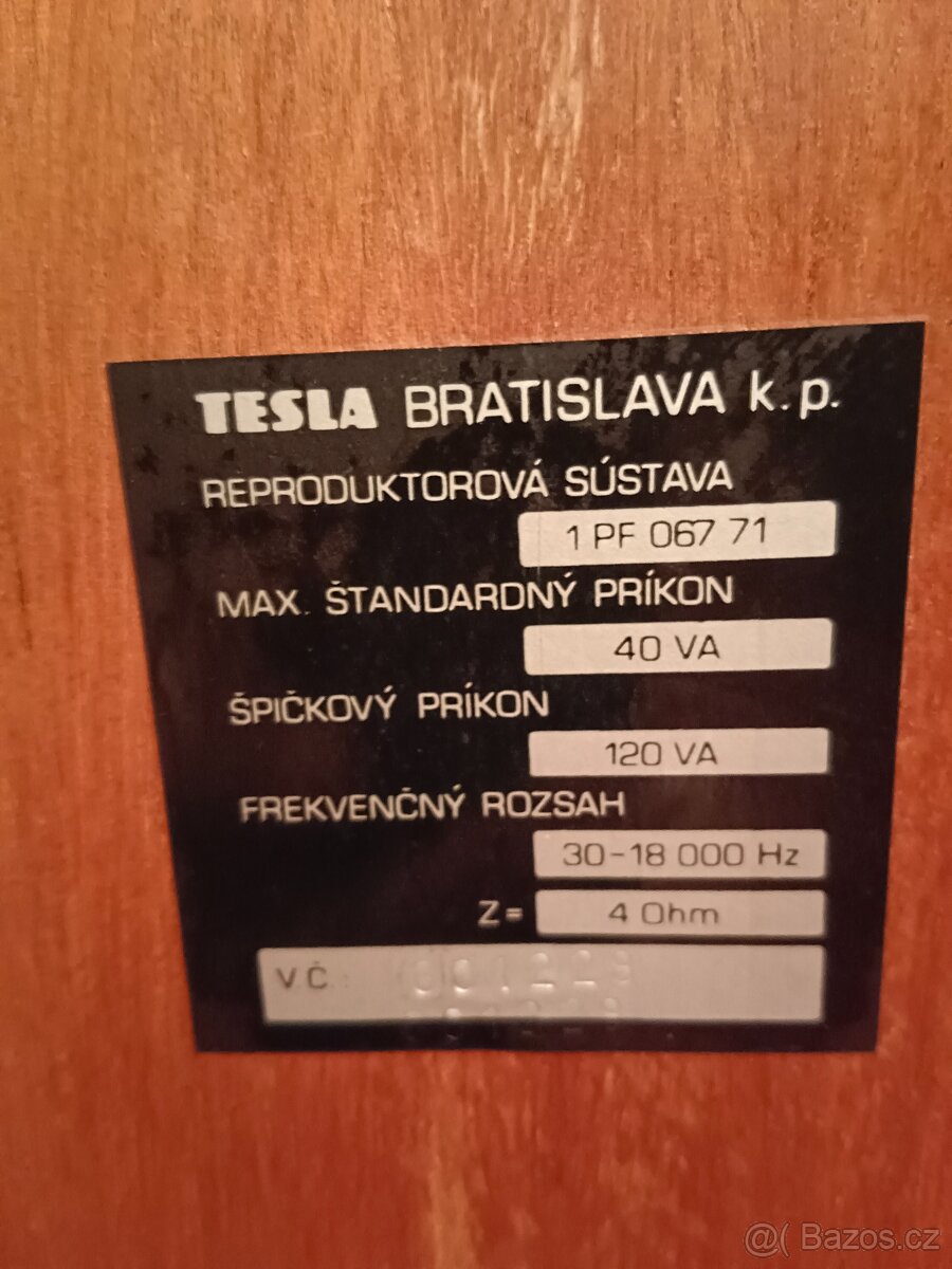 Tesla reprosoustava 4 ohmy - 3