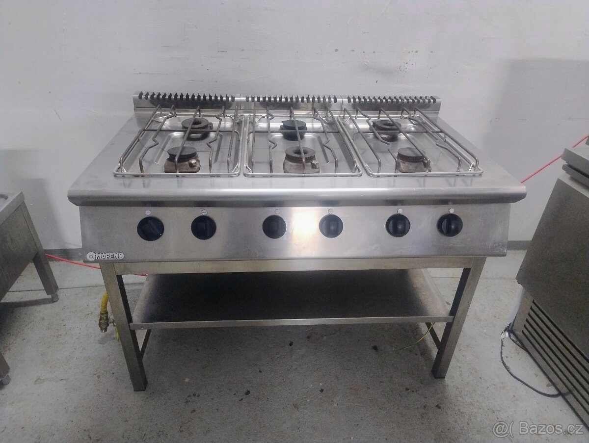 Plynový gastro sporák - 3