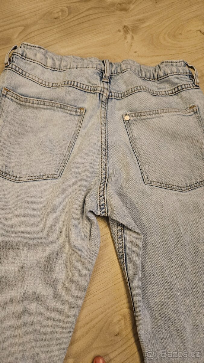 Rifle jeans džíny h&m relaxed 11 let vel 146 - 3