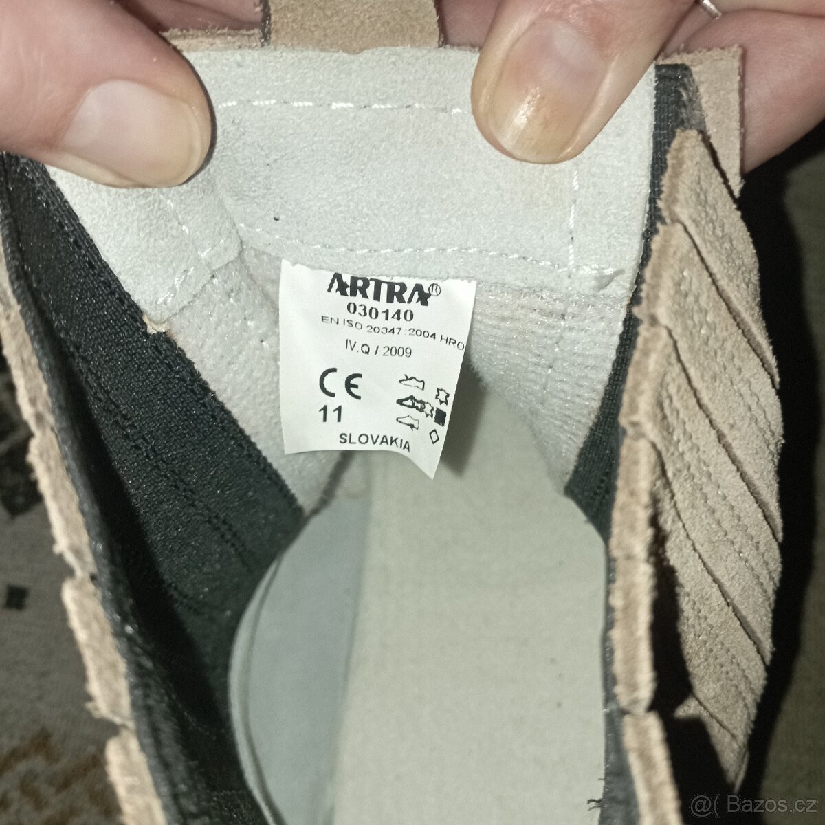 Kožená obuv perka - ARTRA vel. 46 - 3