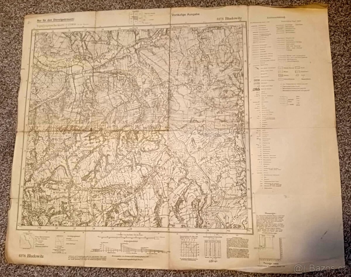 Staré mapy 3 ks - 3