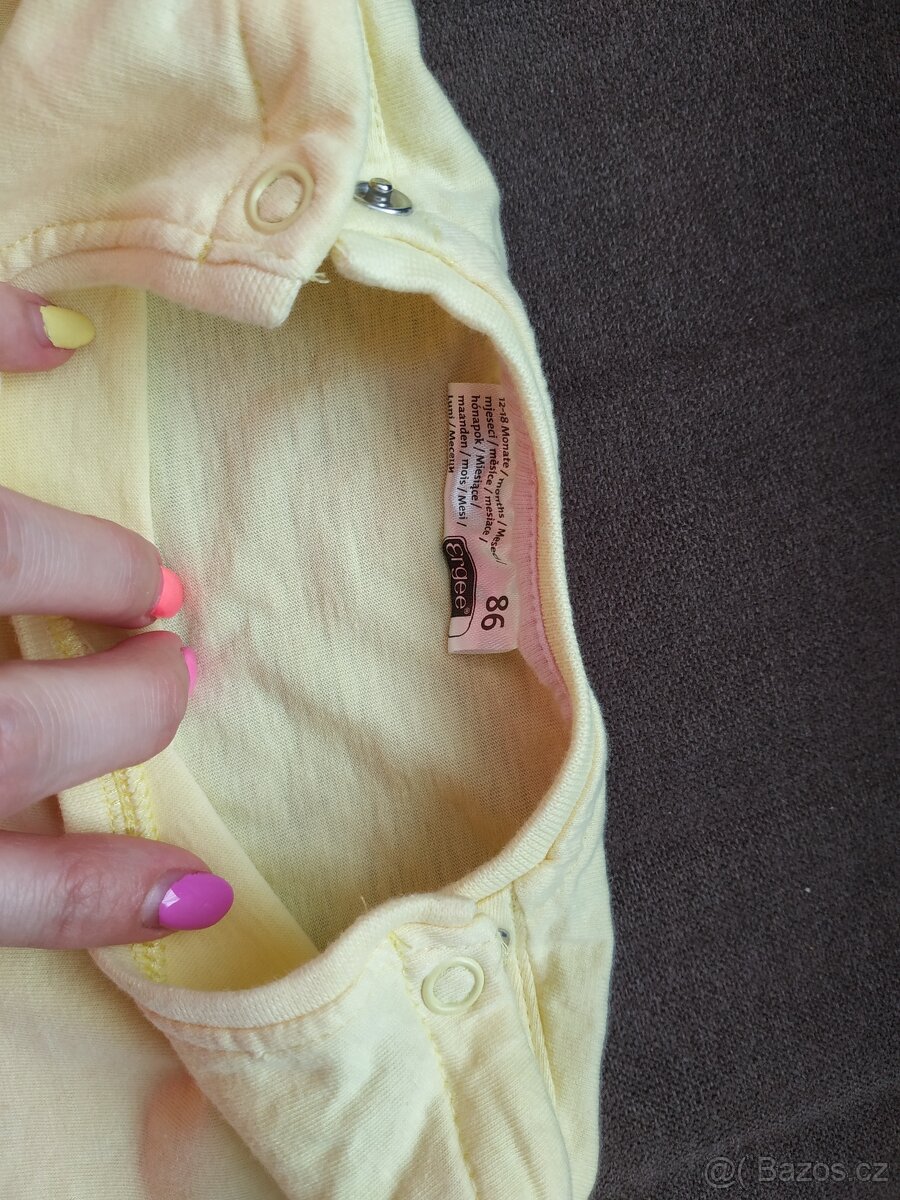 4x dívčí krátké trička Kik, Young Dimension, Pepco vel 86 - 3