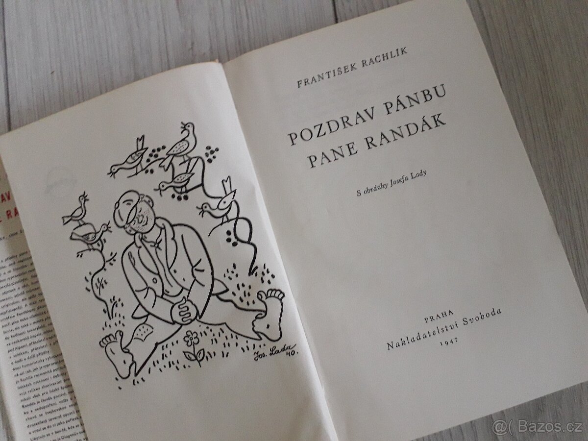 Kniha POZDRAV PÁMBU PANE RANDÁK František Rachlík - 3
