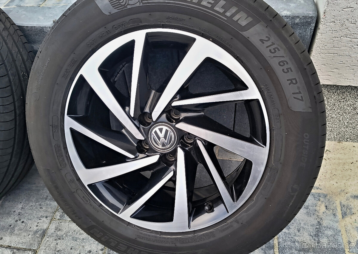 17 originál VW TIGUAN ŠKODA KODIAQ letní 215/65 R17 - 3