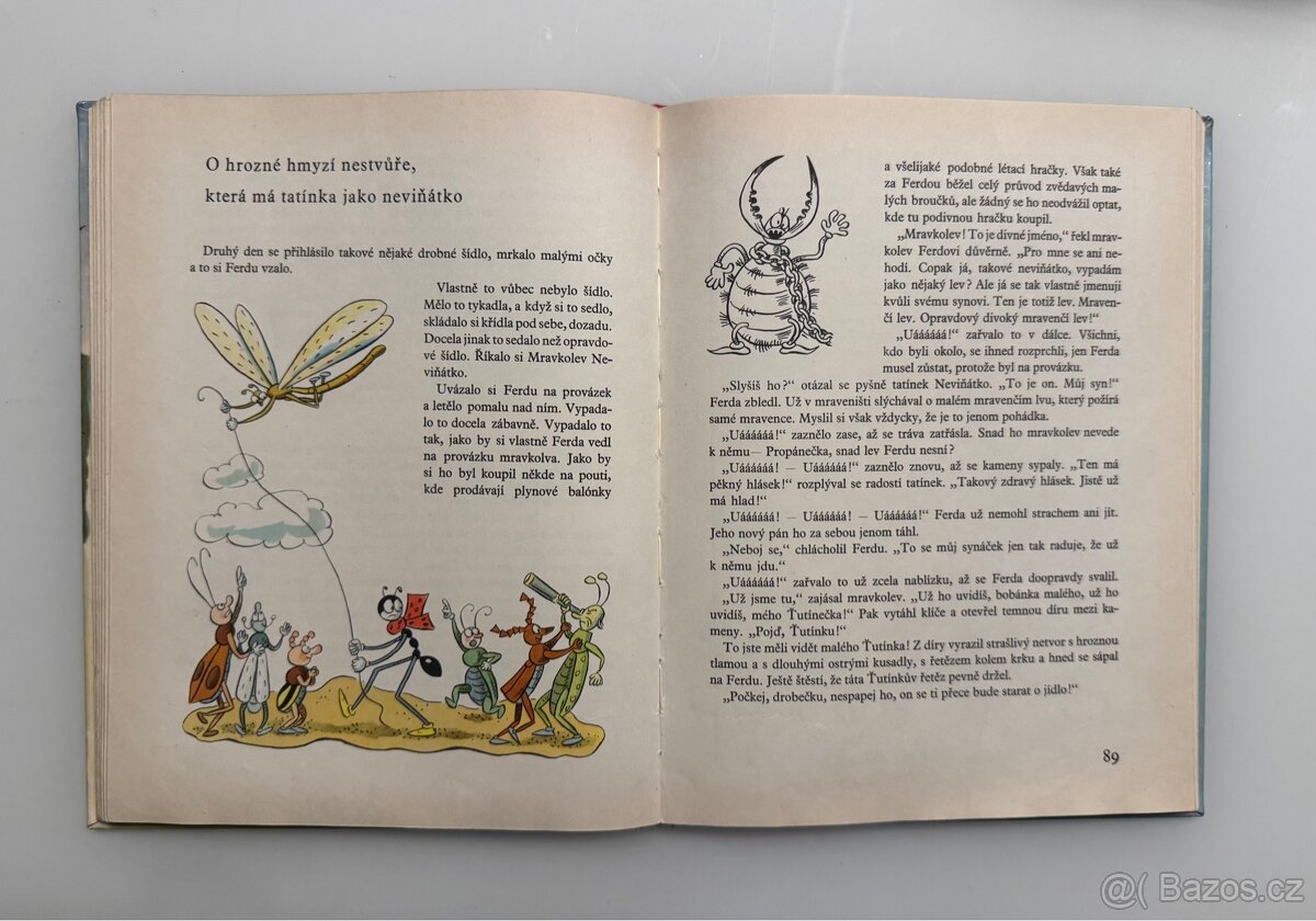 Knížka Ferdy Mravence - O. Sekora - 3