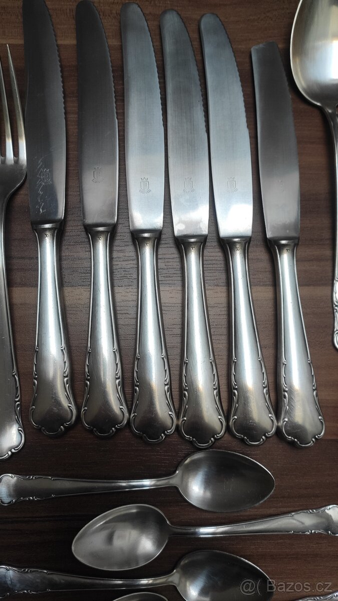 Starožitná sada příborů 24ks.. - 3