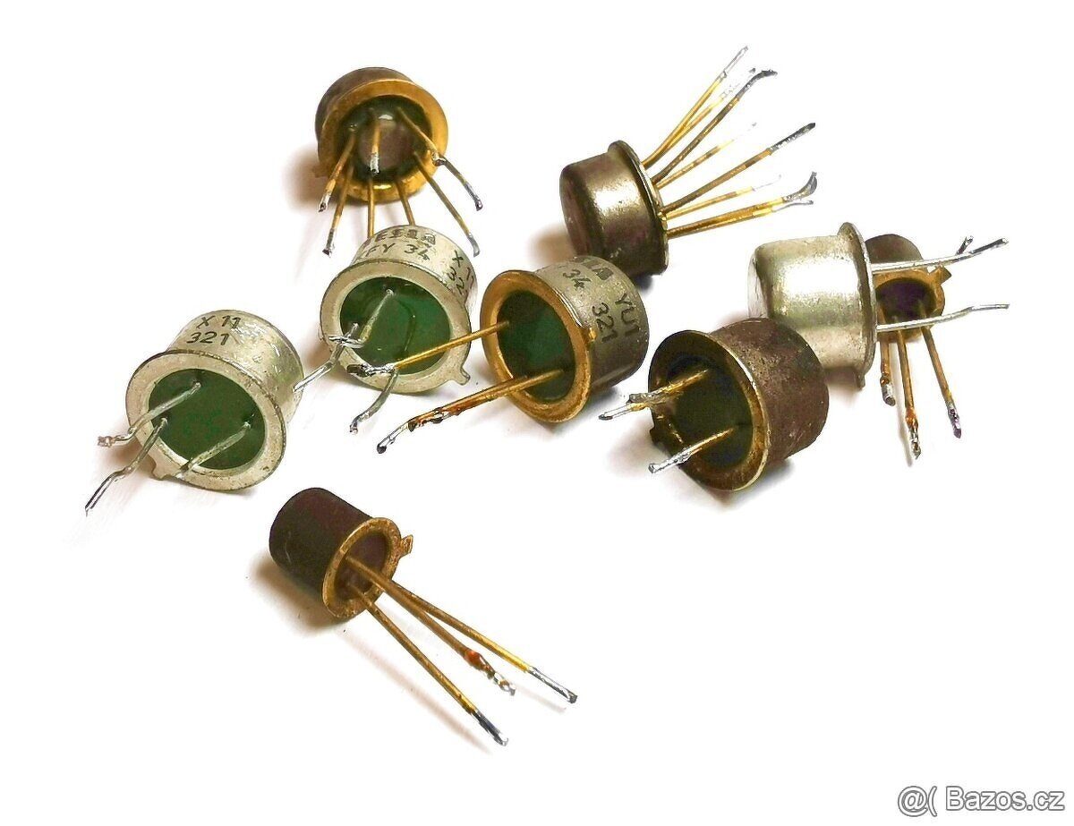 Zlacené konektory, tranzistory, procesory... - 3