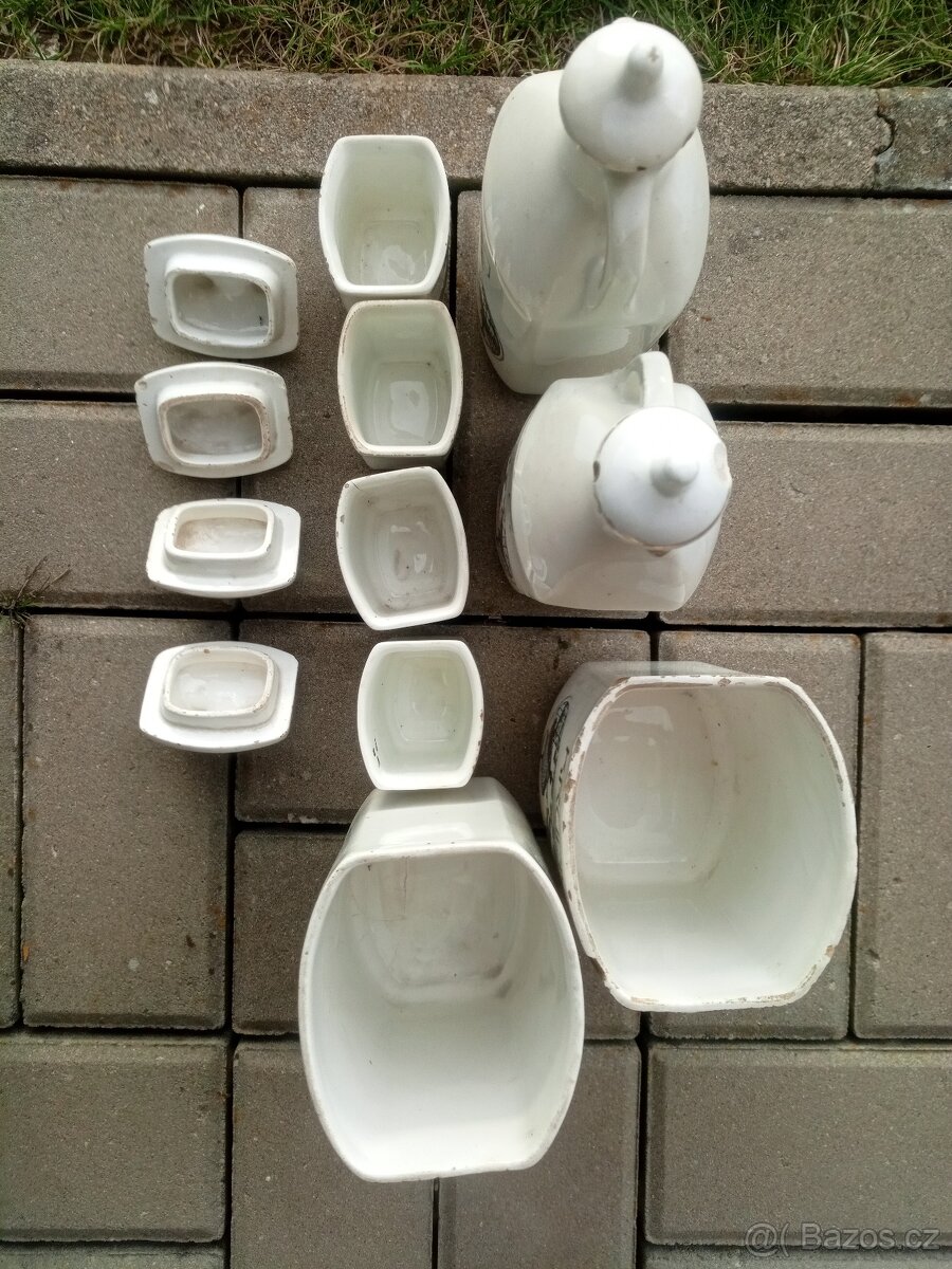 Porcelánové kořenky - 3