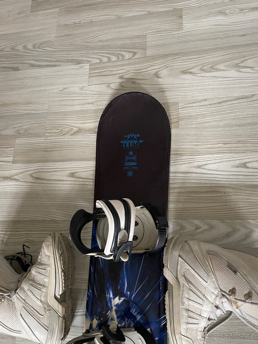 Snowboard 115 cm + boty 37-38 - 3