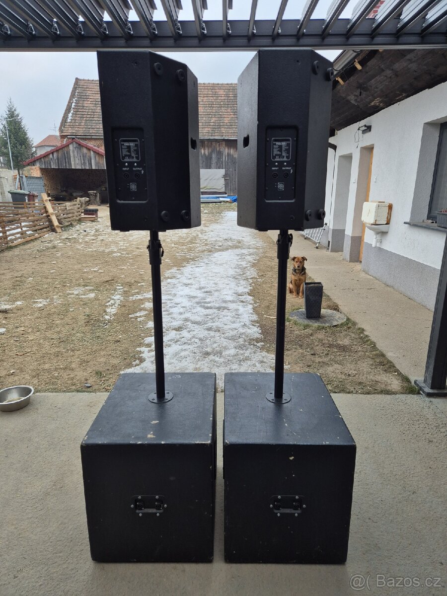 Pasivní set 2x sub 2x sat 3kw rms - 3