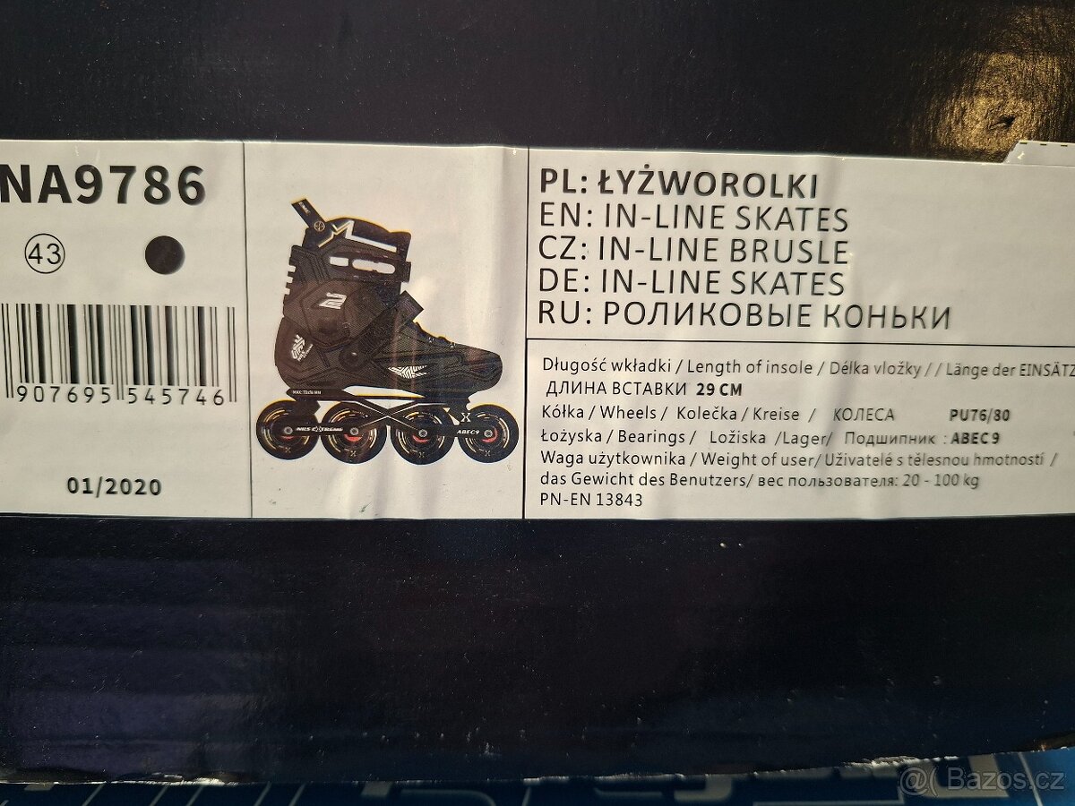 In-line brusle Nils, vel. 43 - 3