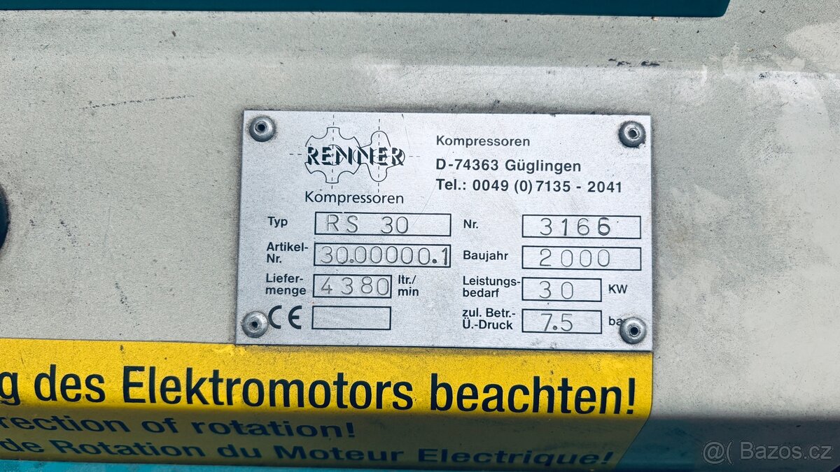 Šnekový kompresor - 3