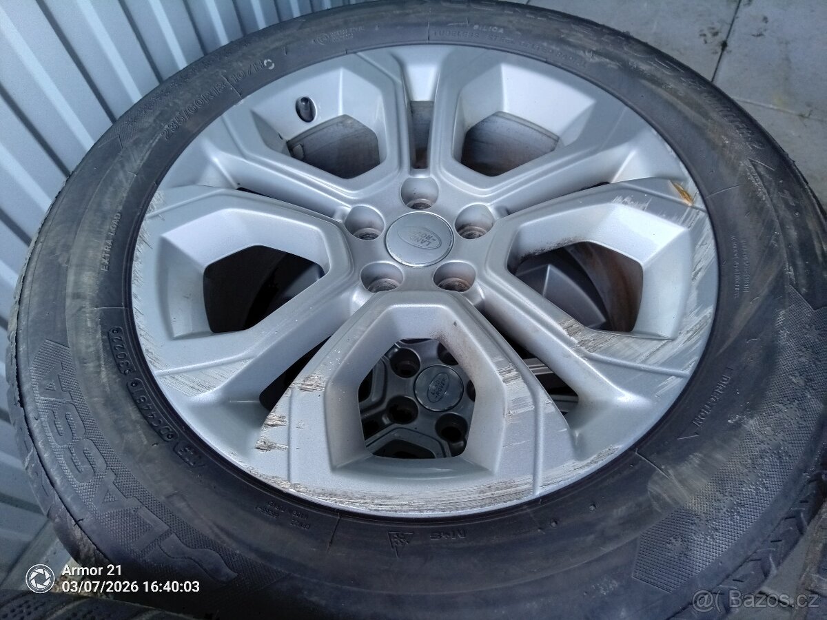 Ráfky a pneu - Landrover - 3