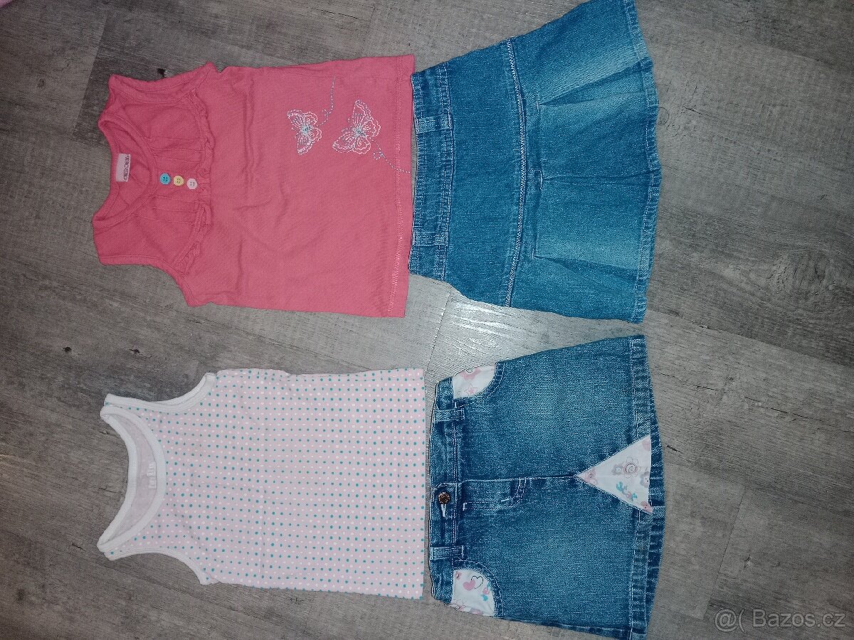 Dívčí oblečení, vel. 86 - 92 - 3