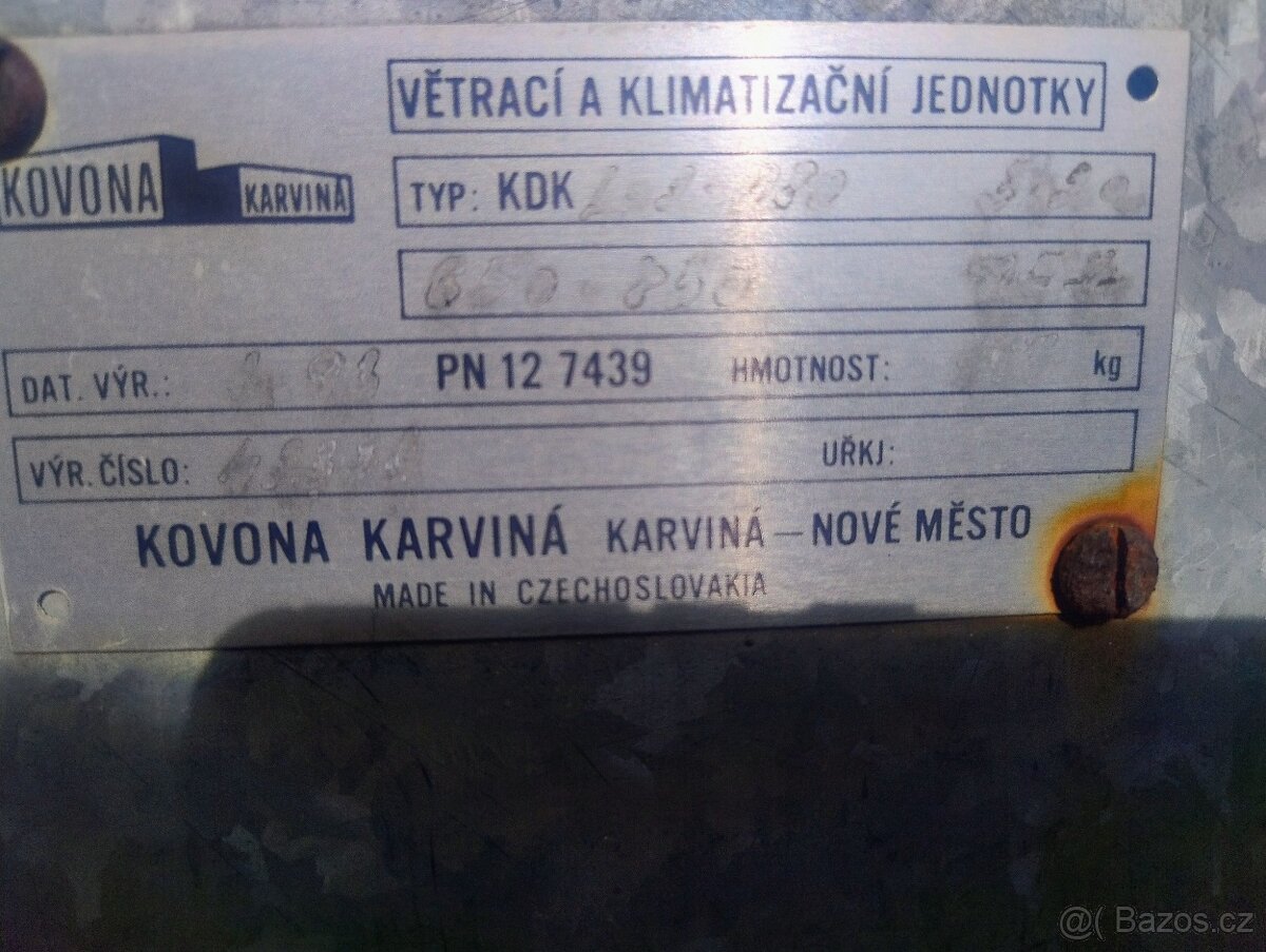 Odvětrávání, ventilátory - 3