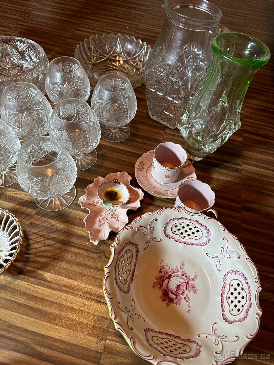 Retro skleničky atd - 3