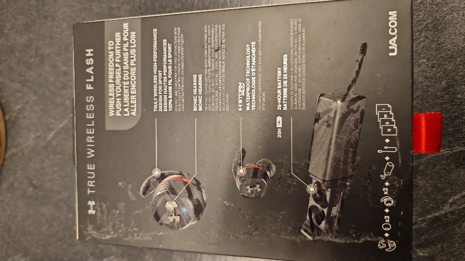 Bezdrátová sluchátka JBL UNDER Armour True wirlles flash - 3