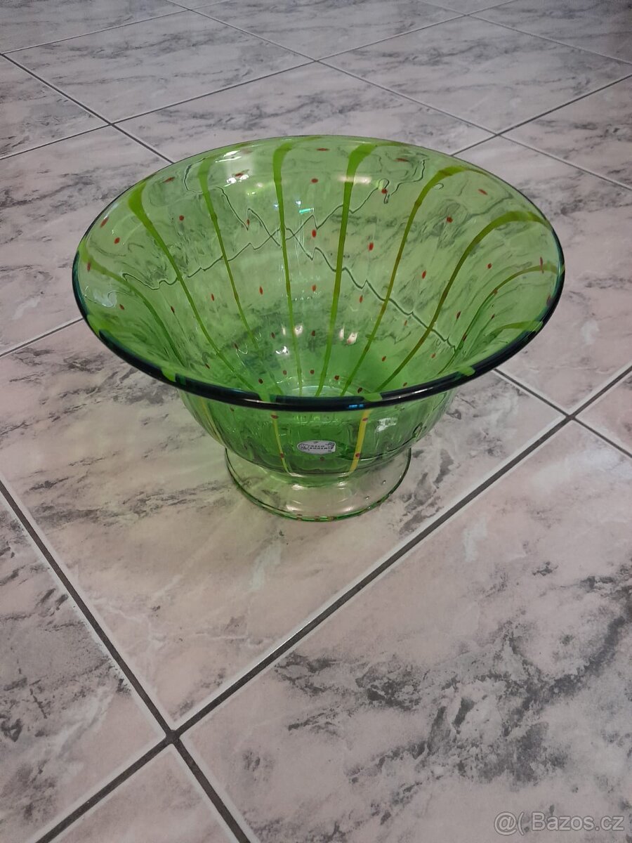 Skleněná mísa Bohemia - 3