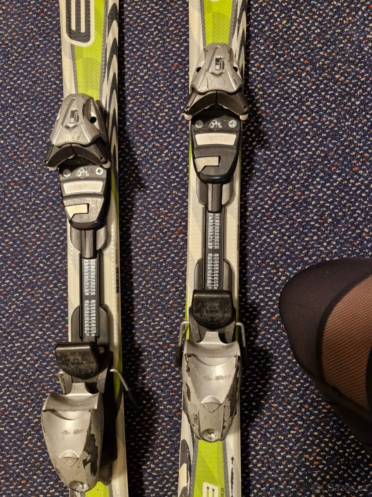 Prodám dětské lyže Elán 120 cm - 3