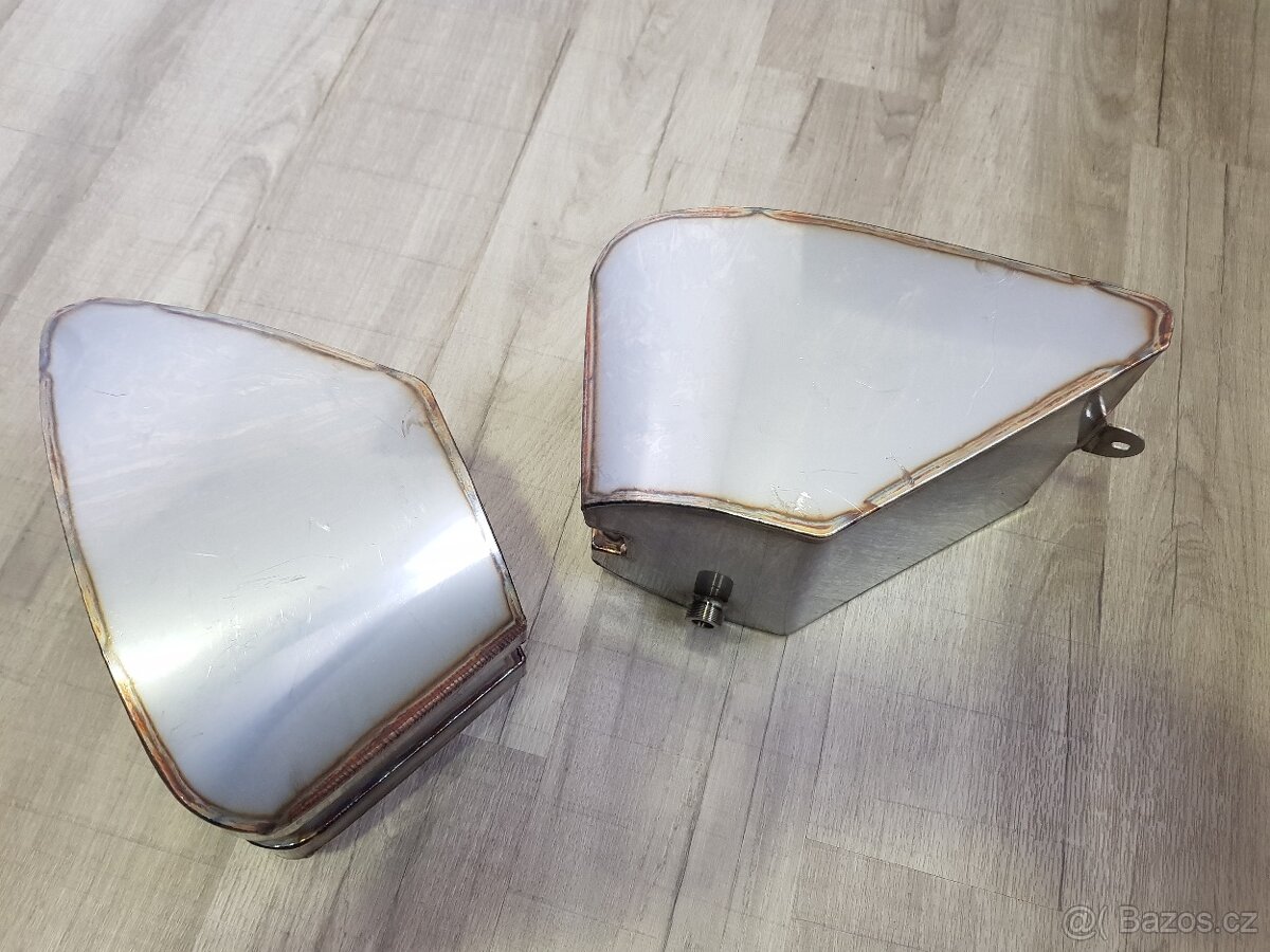 Jawa 50 pionýr, babetta, MUSTANG - NEREZOVÁ nádrž 5,5 - 6l - 3