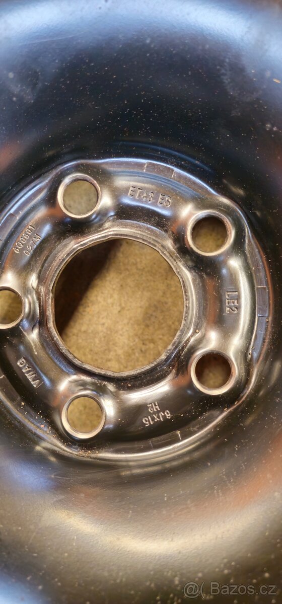 Disky 5x100 15" Rapid Fabia Polo - 3