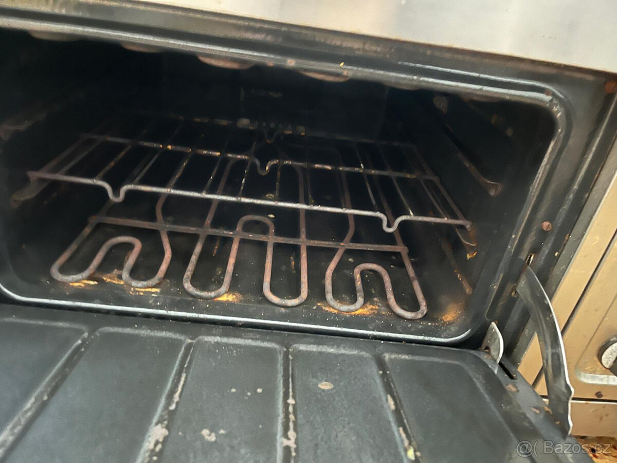 Použitý nerezový gastro sporák - 3