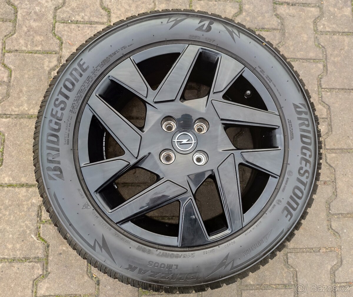 Alu kola originál Opel Mokka 4x108 R17 TOP ZIMNÍ SADA - 3