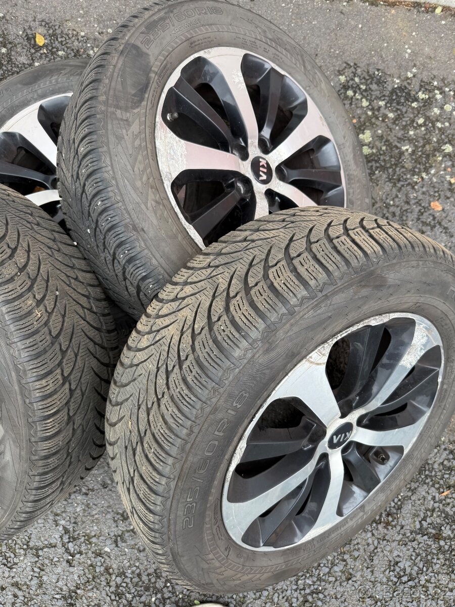 Alu zimní sada Kia Sorento 235/60/18 R18 5x114,3 - 3