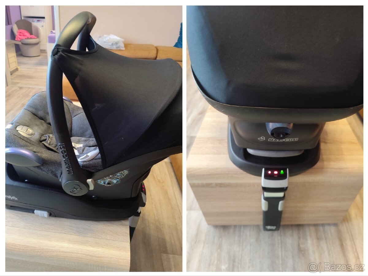 Vajíčko - autosedačka se základnou Isofix MaxiCosi CabrioFix - 3