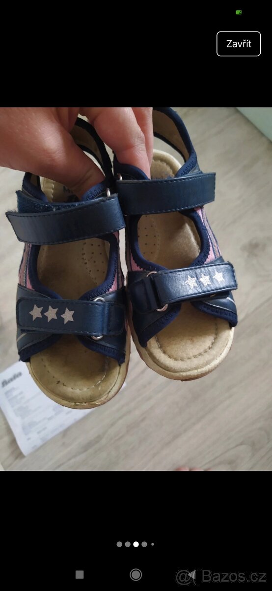 Dívčí sandále Baťa 28. - 3