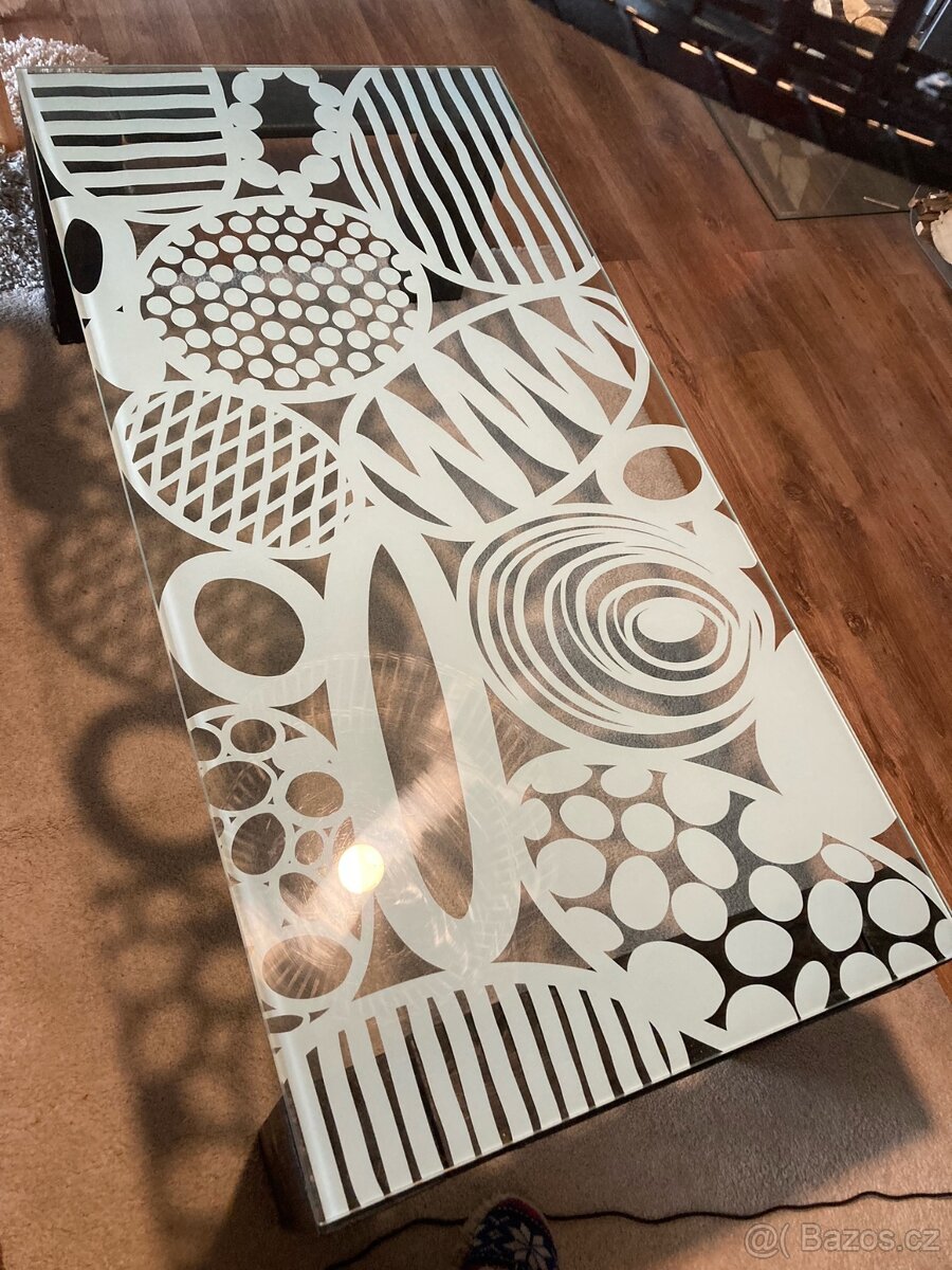 Skleněná deska na stůl - 3