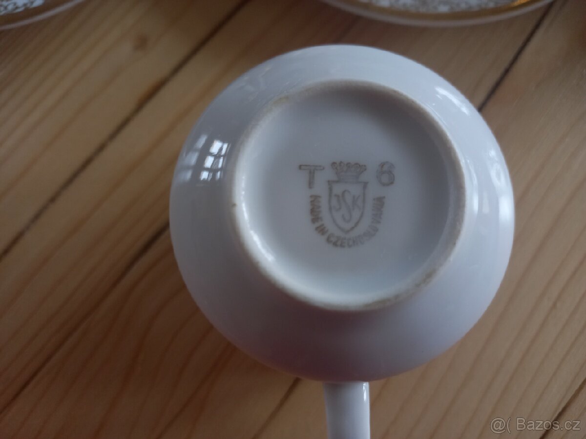 12-ti dílná porcelánová kávová sada - 3