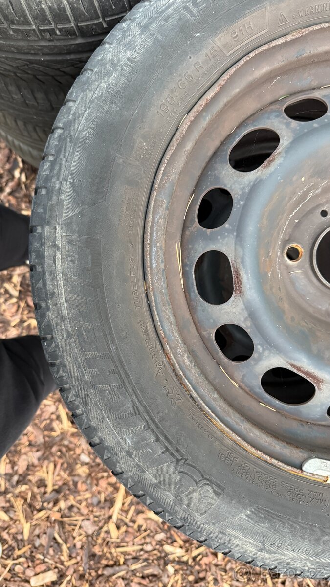 02 – 4x108 195/65 R15 Michelin DOT 0812 letní - 3