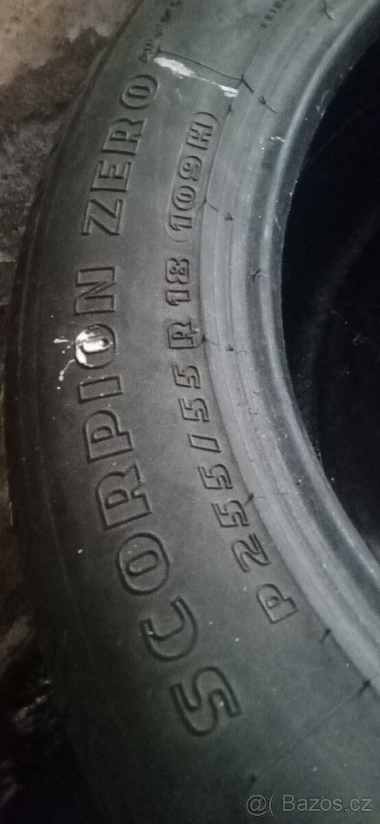 4x Letní 255/ 55 R19 109 H Pirelli - 3