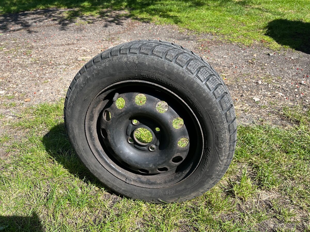 Disky ocelové 14” s pneu - 3