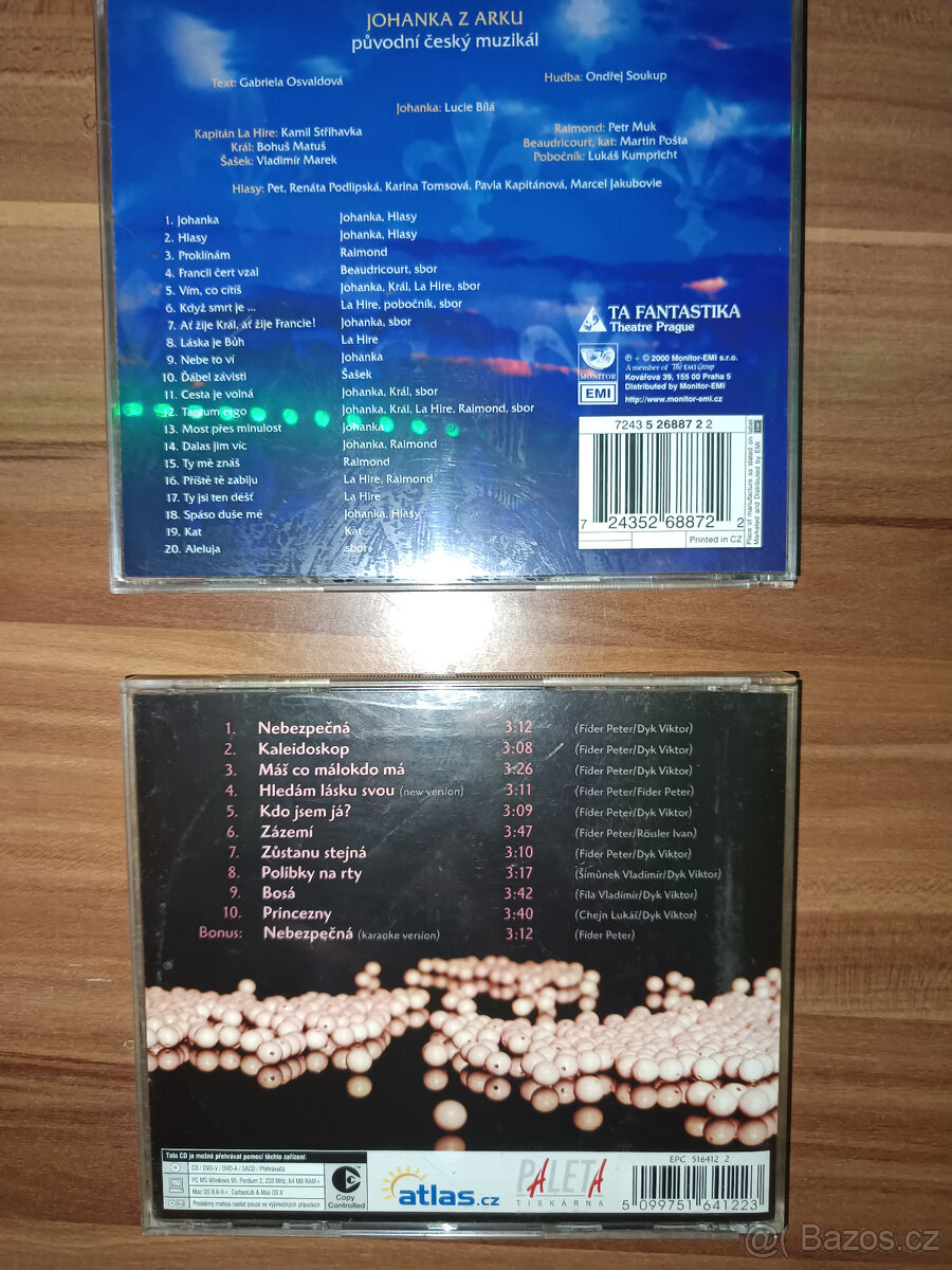 Hudební Audio CD kus 25,- Kč - 3