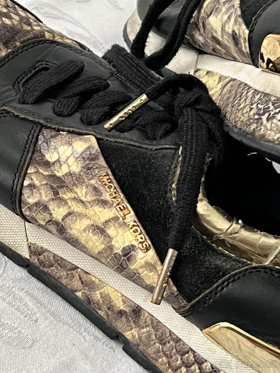 Michael Kors - dáms. kožené tenisky – vel. 38 - 3