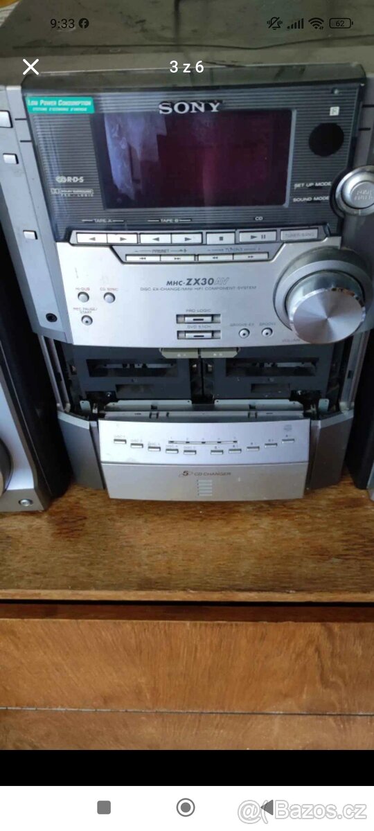 HIFI VĚŽ SONY - 3