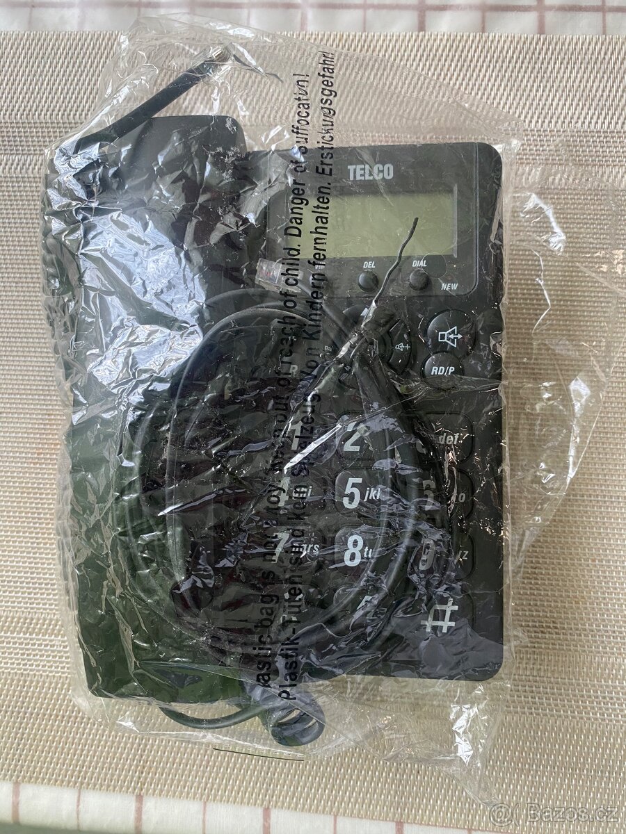 Analogový stolni telefon TELCO - 3
