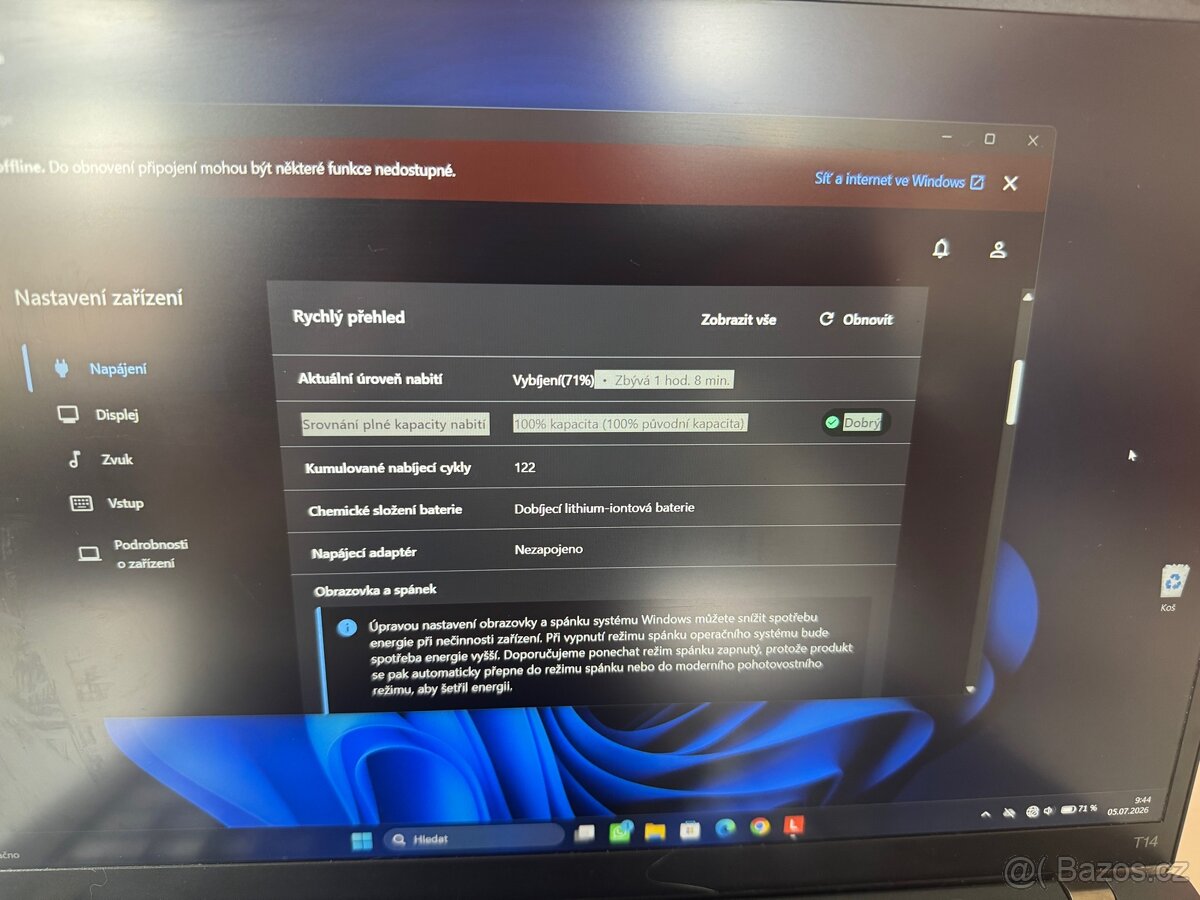 Notebook Lenovo ThinkPad T14 Gen 3 - 3