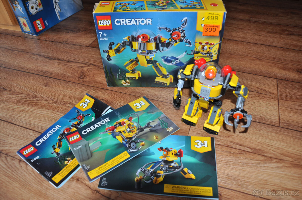 LEGO CREATOR 31090 3 roboti – dětská hračka - 3