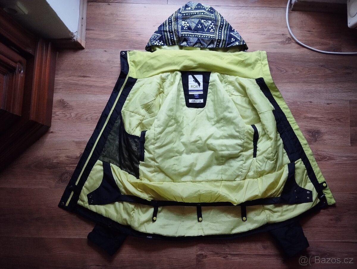 dámská zimní/lyžařská bunda ROXY vel. M - černá - 3
