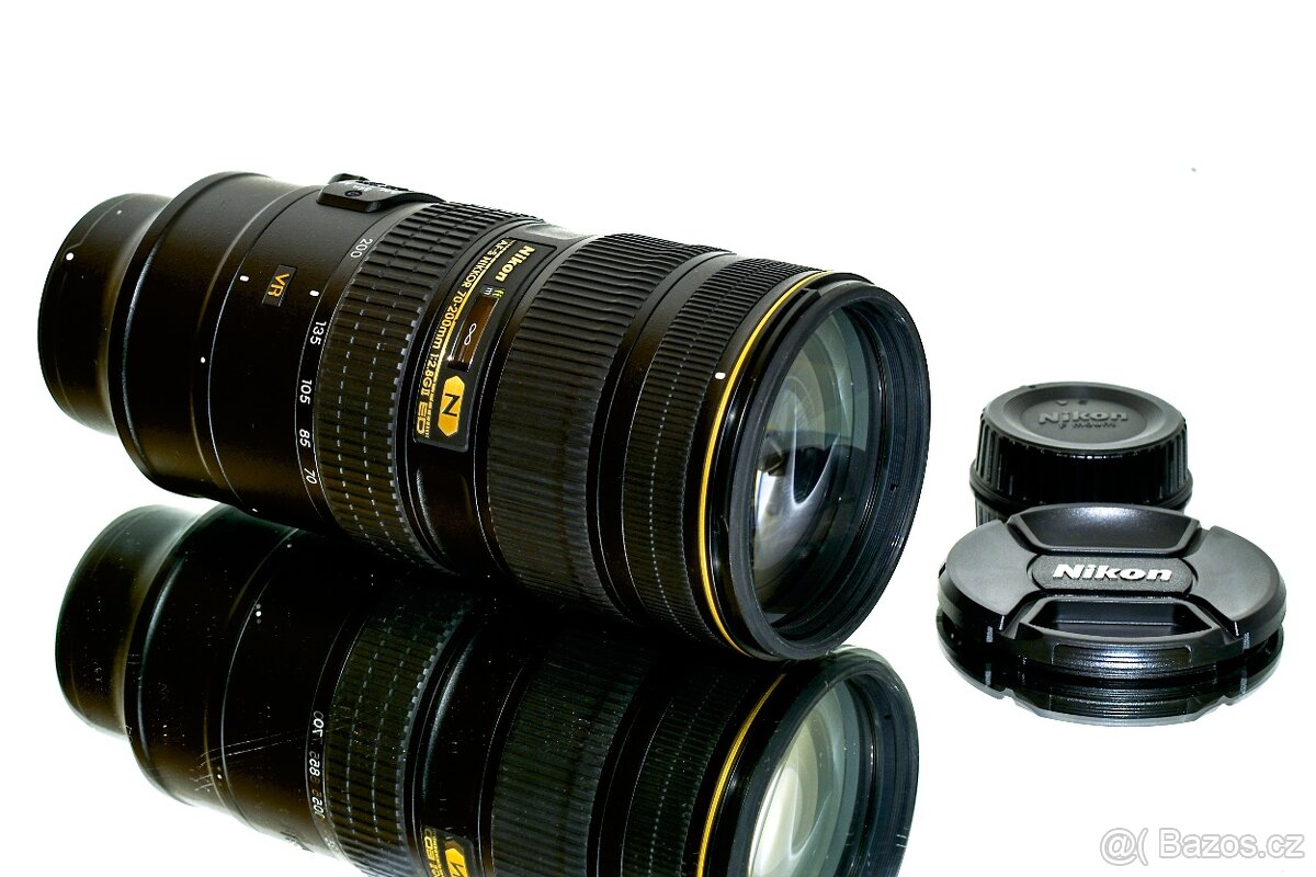 Nikon AF-S 70-200mm f/2,8G ED VRII + UV filtr TOP STAV - 3