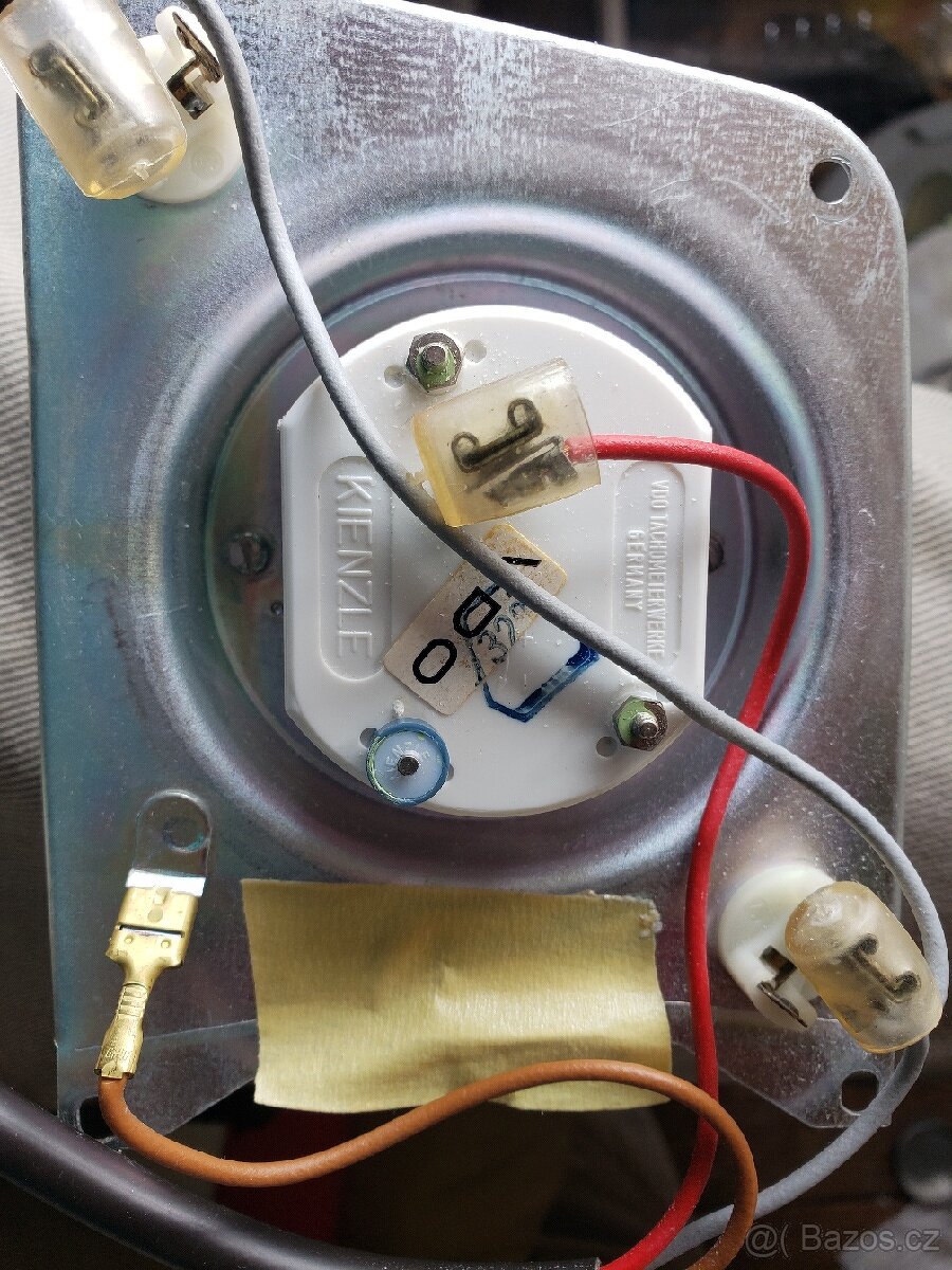 Vintage auto 12 voltové elektrické hodiny - 3