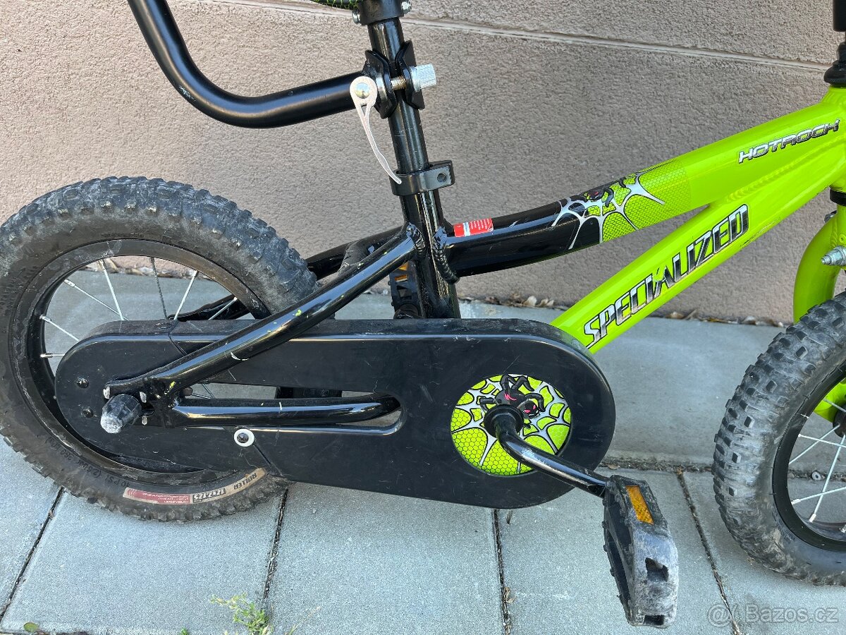 Dětské kolo Specialized Hotrock 12 s vodící tlačnou tyčí - 3