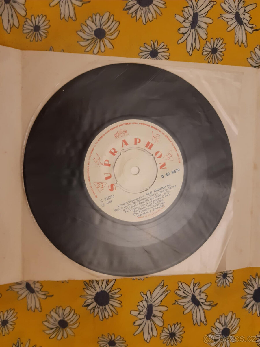 SP deska Jan Werich, Jan Tříska Král Jindřich IV. - 3