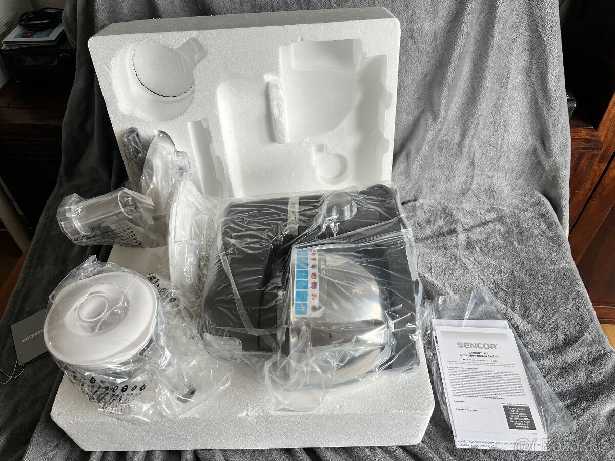 Kuchyňský robot SENCOR METALIC STM6378BK - 3