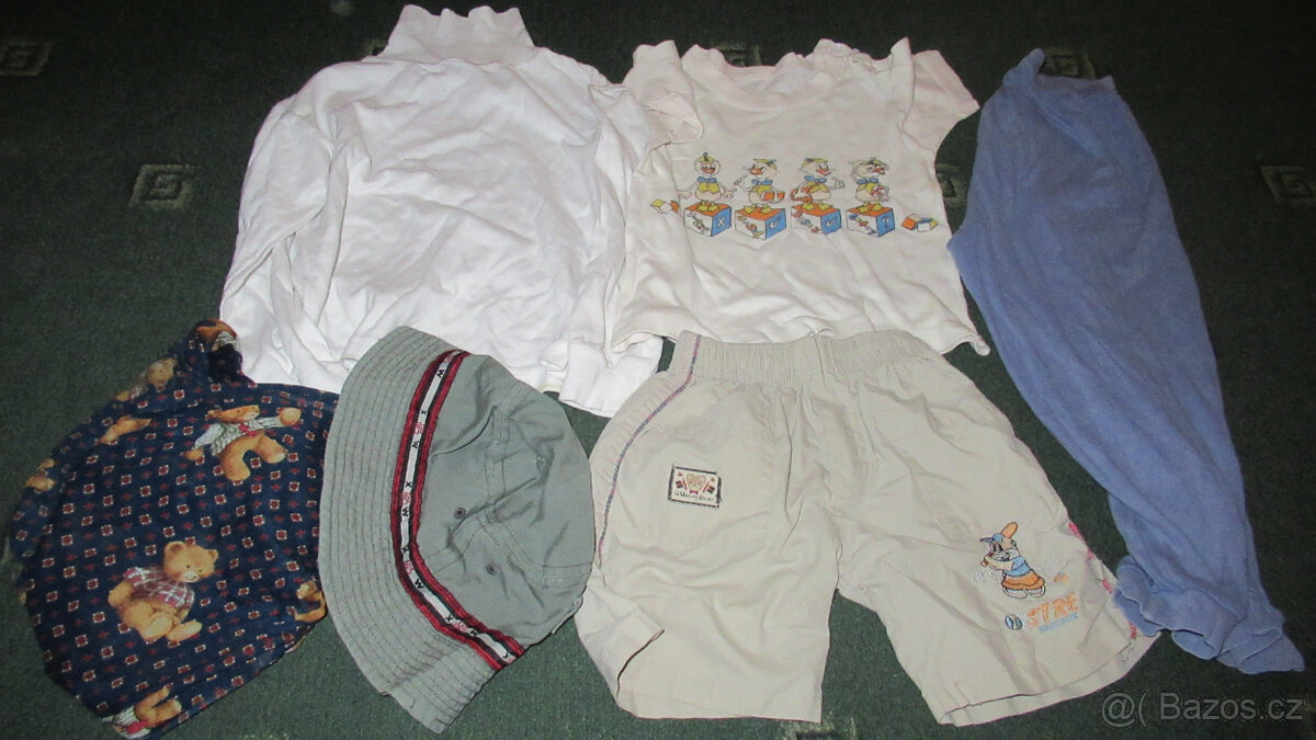 Balík pro kluka 16 kusů velikost 98-104 10 kusů + gumáky 30 - 3