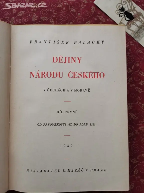 František Palacký, Dějiny národu českého - 3