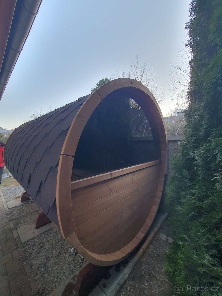 Fínska sudová sauna - 3